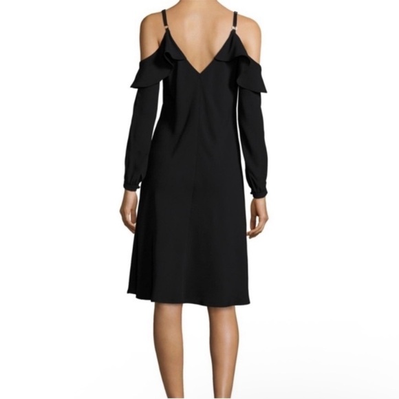 REFORMATION Black Off-Shoulder Dress SIZE 2 - Picture 4 of 4